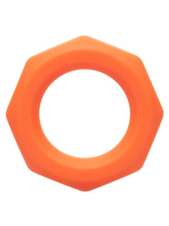 CALEXOTICS ALPHA SEXAGON RING NARANJA