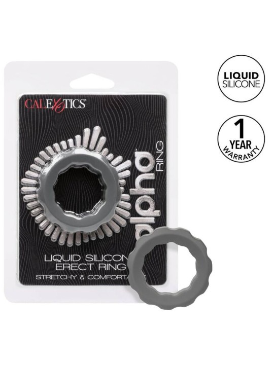 CALEXOTICS ALPHA ERECT RING GRIS
