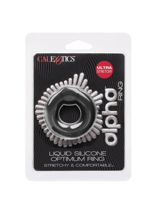 CALEXOTICS ALPHA OPTIMUM RING NEGRO