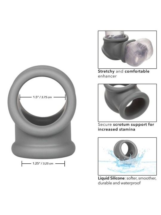 CALEXOTICS ALPHA PRECISION RING GRIS