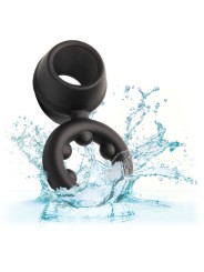 CALEXOTICS ALPHA DUAL MAGNUM RING NEGRO