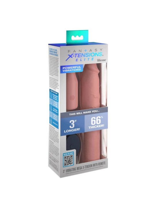 FANTASY X TENSIONS PIPEDREAMS SLEEVE 2286 CM 762 CM PLUG REMOTE SKIN