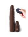 FANTASY X TENSIONS PIPEDREAMS SLEEVE 2286 CM 762 CM PLUG REMOTE BROWN
