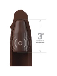 FANTASY X TENSIONS PIPEDREAMS SLEEVE 2286 CM 762 CM PLUG REMOTE BROWN