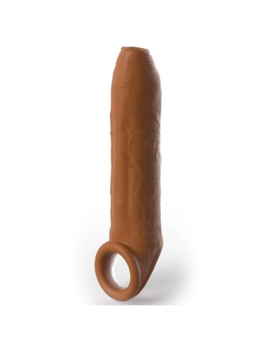 PIPEDREAMS SLEEVE UNCUT 1778 CM W STRAP CARAMEL