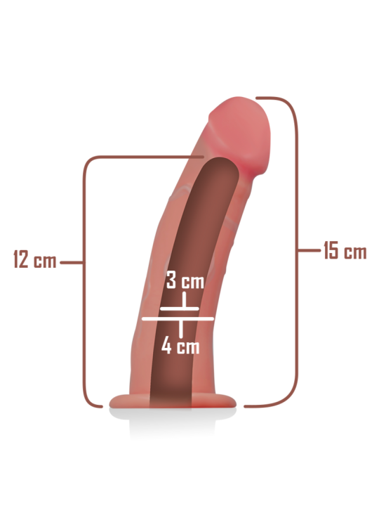 INTENSE ARNES HUECO CON DILDO 16 X 3 CM