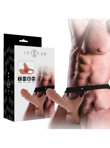 INTENSE ARNES HUECO CON DILDO SILICONA 16 X 35 CM