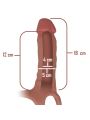 INTENSE ARNES HUECO CON DILDO SILICONA 16 X 35 CM