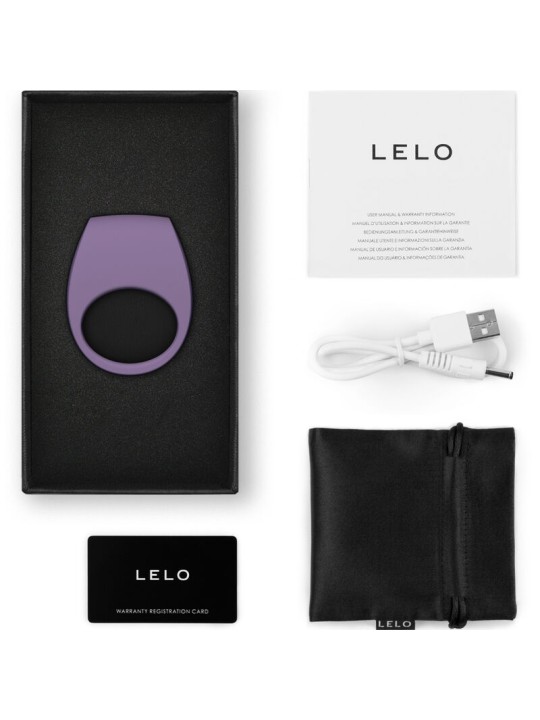 LELO TOR 3 ANILLO VIBRADOR NEGRO
