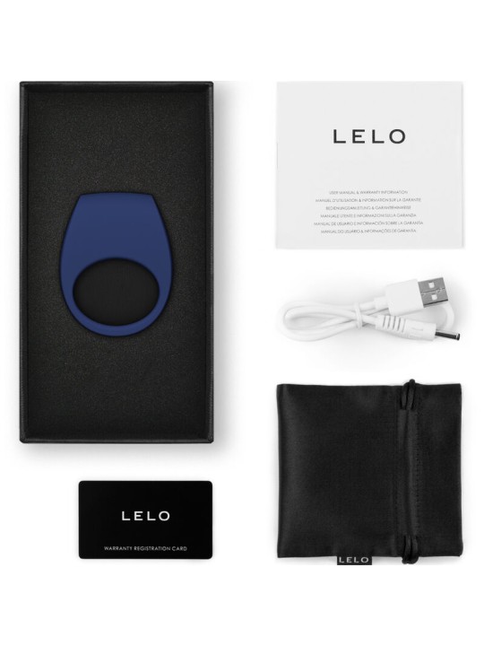 LELO TOR 3 ANILLO VIBRADOR NEGRO