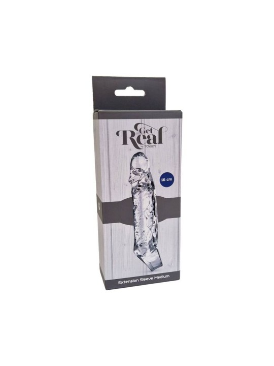 GET REAL EXTENSION MEDIO 16 CM TRANSPARENTE