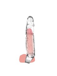 GET REAL EXTENSION LARGO 19 CM TRANSPARENTE