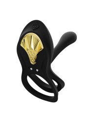 ZALO BAYEK ANILLO VIBRADOR CONTROL REMOTO PAREJAS NEGRO