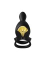 ZALO BAYEK ANILLO VIBRADOR CONTROL REMOTO PAREJAS NEGRO