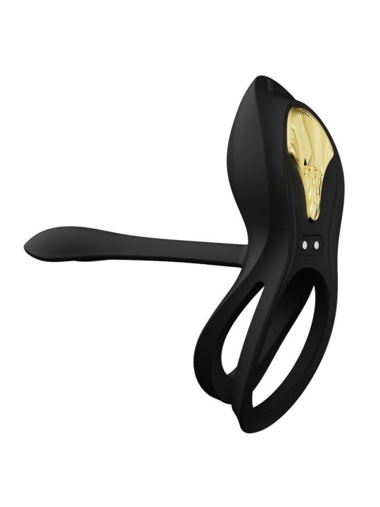 ZALO BAYEK ANILLO VIBRADOR CONTROL REMOTO PAREJAS NEGRO