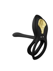 ZALO BAYEK ANILLO VIBRADOR CONTROL REMOTO PAREJAS NEGRO