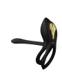 ZALO BAYEK ANILLO VIBRADOR CONTROL REMOTO PAREJAS NEGRO