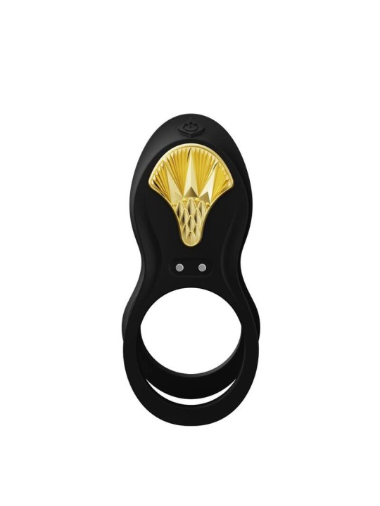ZALO BAYEK ANILLO VIBRADOR CONTROL REMOTO PAREJAS NEGRO
