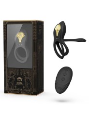 ZALO BAYEK ANILLO VIBRADOR CONTROL REMOTO PAREJAS NEGRO