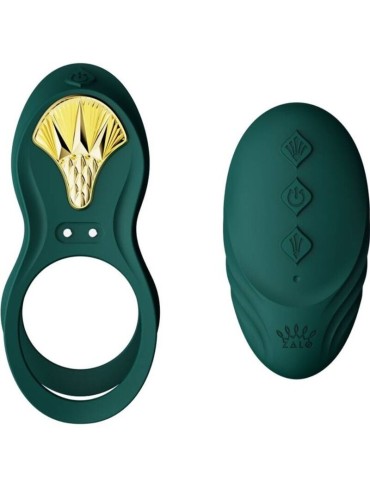 ZALO BAYEK ANILLO VIBRADOR CONTROL REMOTO PAREJAS VERDE