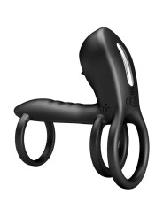 PRETTY LOVE JAMMY FUNDA DE PENE 12 VIBRACIONES CON LENGUA RECARGABLE SILICONA