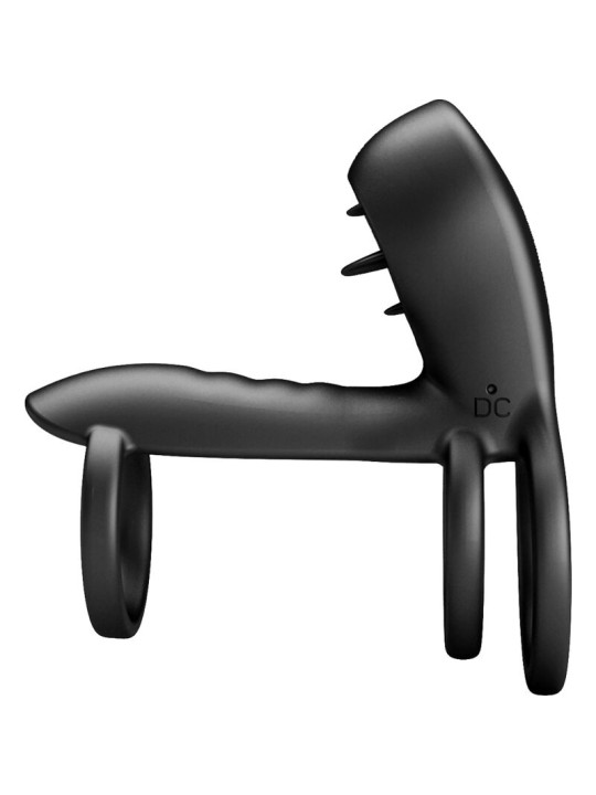 PRETTY LOVE JAMMY FUNDA DE PENE 12 VIBRACIONES CON LENGUA RECARGABLE SILICONA