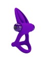 PRETTY LOVE ANILLO VIBRADOR 10 VIBRACIONES SILICONA VIOLETA