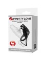 PRETTY LOVE RUBEN ANILLO VIBRADOR 7 VIBRACIONES SILICONA NEGRO
