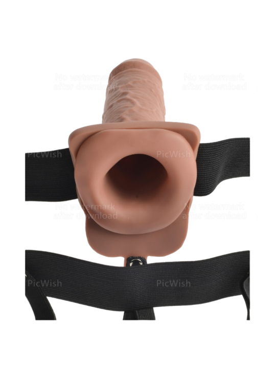 FETISH FANTASY SERIES ARNES AJUSTABLE PENE REALISTICO CON TESTICULOS RECARGABLE Y VIBRADOR 178 CM
