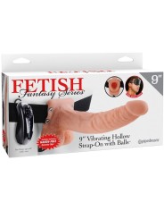 FETISH FANTASY SERIES ARNES AJUSTABLE CONTROL REMOTO PENE REALISTICO CON TESTICULOS 23 CM