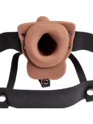 FETISH FANTASY SERIES ARNES AJUSTABLE PENE REALISTICO CON TESTICULOS RECARGABLE Y VIBRADOR 15 CM