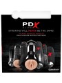 PDX ELITE SET MASTURBADOR STROKER 12 UNIDADES 6X VAGINA 3X ANO 3X BOCA