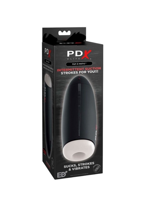 PDX ELITE MASTURBADOR STROKER FAP O MATIC ONDAS ESTIMULADORAS VIBRADOR