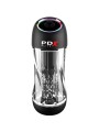 PDX ELITE MASTURBADOR STROKER VIEWTUBE PRO VIBRADOR TRANSPARENTE