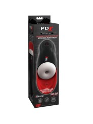 PDX ELITE MASTURBADOR STROKER FAP O MATIC PRO CON BASE PARA TESTICULOS