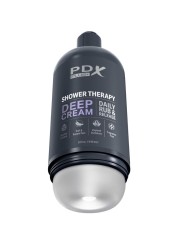 PDX PLUS MASTURBADOR STROKER DISENO DISCRETO DE BOTE CHAMPU DEEP CREAM
