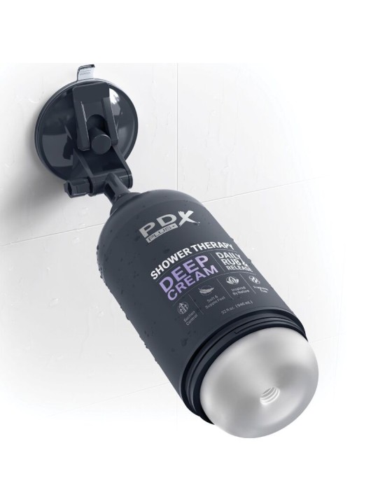 PDX PLUS MASTURBADOR STROKER DISENO DISCRETO DE BOTE CHAMPU DEEP CREAM