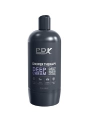 PDX PLUS MASTURBADOR STROKER DISENO DISCRETO DE BOTE CHAMPU DEEP CREAM