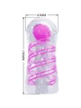 PRETTY LOVE MASTURBADOR MASCULINO FANTASY ESPIRAL INTERNA Y BOLAS TRANSPARENTE