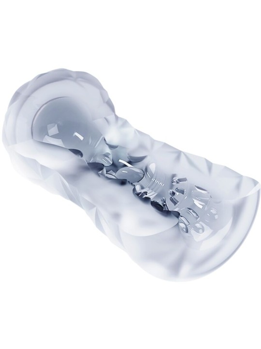 PRETTY LOVE MASTURBADOR MASCULINO FANTASY ESPIRAL INTERNA Y BOLAS TRANSPARENTE