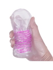 PRETTY LOVE MASTURBADOR MASCULINO FANTASY ESPIRAL INTERNA Y BOLAS TRANSPARENTE