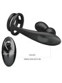 PRETTY LOVE MARSHALL ANILLO PARA PENE PLUG ANAL VIBRATORIO CONTROL REMOTO