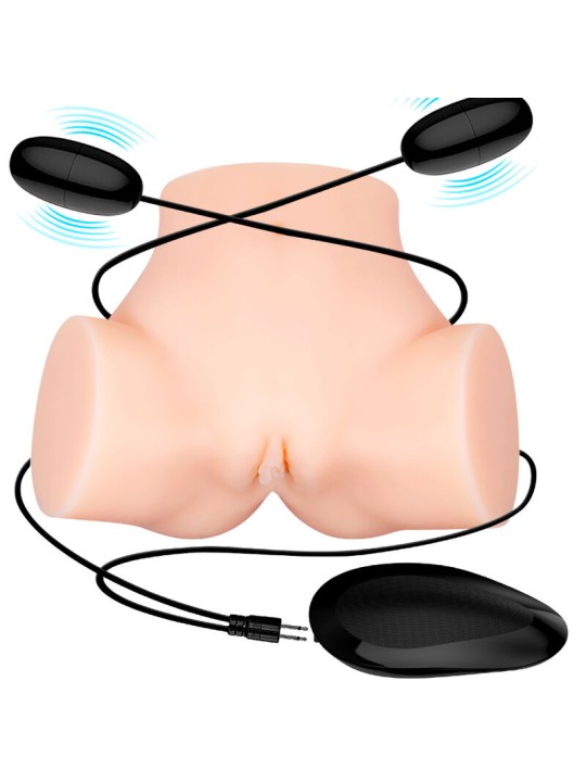 CRAZY BULL VAGINA Y ANO REALISTICOS VIBRADOR SAMANTHA