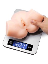 CRAZY BULL VAGINA Y ANO REALISTICOS DOBLE VIBRACION