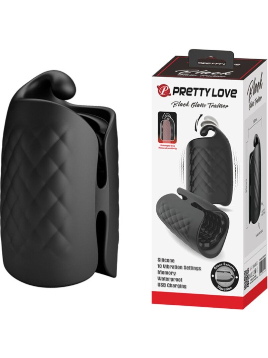 PRETTY LOVE MASTURBADOR MANUAL PARA GLANDE VIBRADOR RECARGABLE