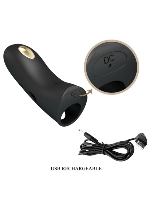 PRETTY LOVE MARICO FUNDA DE DEDO ELECTRO ESTUMILADOR NEGRO