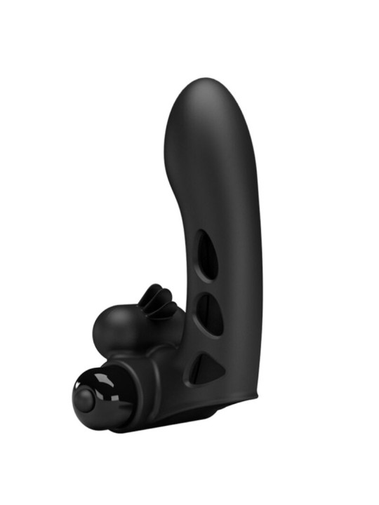 PRETTY LOVE ORLANDO FUNDA DE DEDO VIBRADOR NEGRO