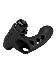PRETTY LOVE ORLANDO FUNDA DE DEDO VIBRADOR NEGRO