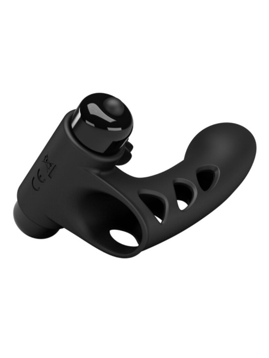 PRETTY LOVE ORLANDO FUNDA DE DEDO VIBRADOR NEGRO