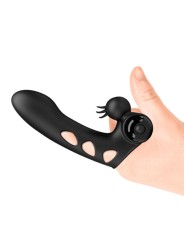 PRETTY LOVE ORLANDO FUNDA DE DEDO VIBRADOR NEGRO